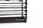 Panier vélo made in France Fil Safe 1 noir de Bags et Bike personnalisable