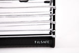 Panier vélo made in France Fil Safe 1 argenté scintillant de Bags et Bike personnalisable
